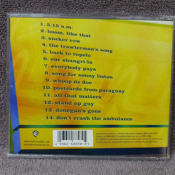 Mark Knopfler Shangri La CD 2004 Dire Straits Singer Warner Bros - Picture 3 of 12